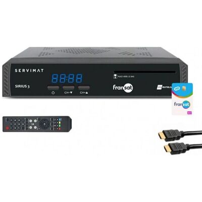 Servimat - Sirius HD - DVB-S2 - récepteur DVB - Publicité Servimat - Sirius HD - DVB-S2 - récepteur DVB - Publicité
