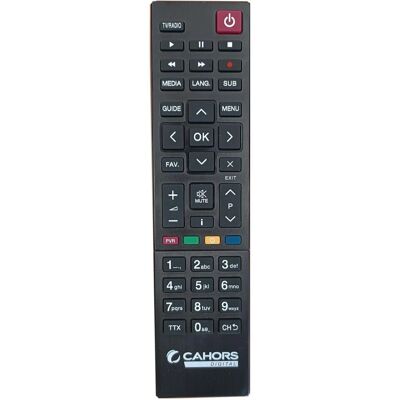 CAHORS - TVS8100HD FTA - Teox - Veox - Télécommande - Publicité CAHORS - TVS8100HD FTA - Teox - Veox - Télécommande - Publicité