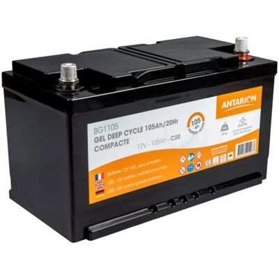Antarion - Gel 105Ah - Monobloc - Battery Camping-car - Publicité Antarion - Gel 105Ah - Monobloc - Battery Camping-car - Publicité