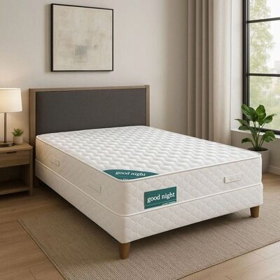 Nuits d'or - Matelas 140x200 - Aertech+ HR 35 Kg/m3 - Muy firme - mattress Nuits d'or - Matelas 140x200 - Aertech+ HR 35 Kg/m3 - Muy firme - mattress