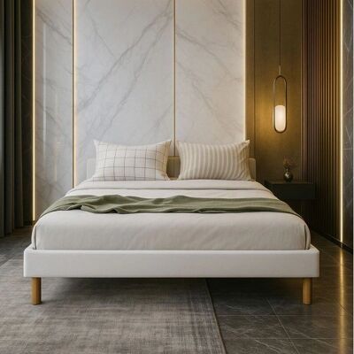 Nuits d or KING OF DREAMS Base de cama - Madera maciza, 120x190 Nuits d or KING OF DREAMS Base de cama - Madera maciza, 120x190