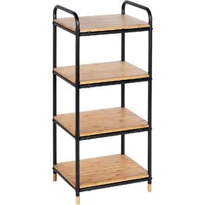 Wenko - Etagère Industrielle Loft - Noir - Shelving unit - Publicité Wenko - Etagère Industrielle Loft - Noir - Shelving unit - Publicité
