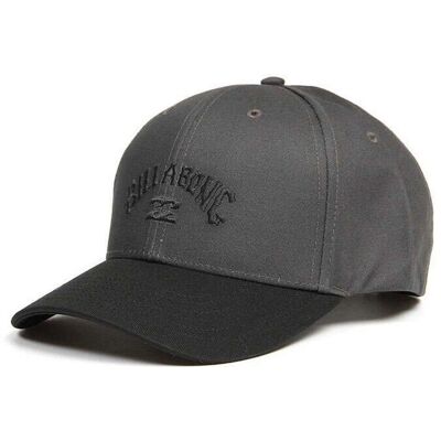 Billabong Herr Båg Böjd Skydd Snapback Baseball Cap - Grå - One Size Billabong Herr Båg Böjd Skydd Snapback Baseball Cap - Grå - One Size
