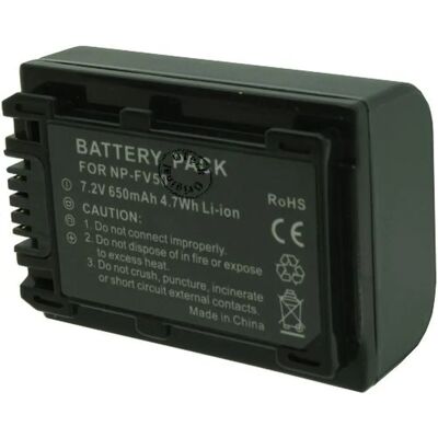 Batterie Sony FDR-AX43 - 700mAh Haute Qualité Batterie Sony FDR-AX43 - 700mAh Haute Qualité