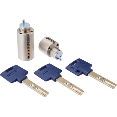 Cylindre Mul-T-Lock 262S+ NM Bleu - Cylindre de sécurité - Publicité Cylindre Mul-T-Lock 262S+ NM Bleu - Cylindre de sécurité - Publicité