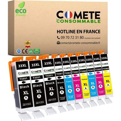 COMETE CONSOMMABLE - T33XL 33XL - Black - Cartouches d'encre - Publicité COMETE CONSOMMABLE - T33XL 33XL - Black - Cartouches d'encre - Publicité