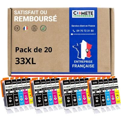 COMETE T33XL - Lot de 20 - cartouches Epson Expression - Publicité COMETE T33XL - Lot de 20 - cartouches Epson Expression - Publicité