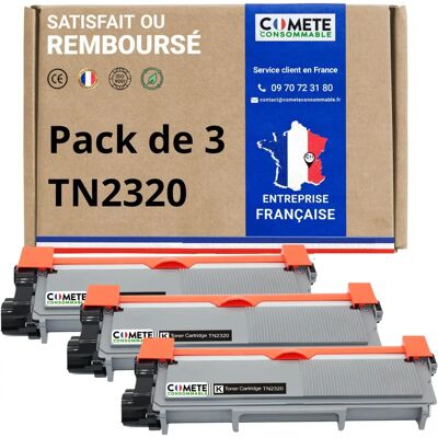 Toner Compatible pour Brother - Pack de 5 - Noir - Publicité Toner Compatible pour Brother - Pack de 5 - Noir - Publicité