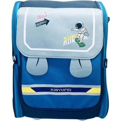 COMETE - Astronauta Escolar Primária - Bleu - Backpack - Publicité COMETE - Astronauta Escolar Primária - Bleu - Backpack - Publicité
