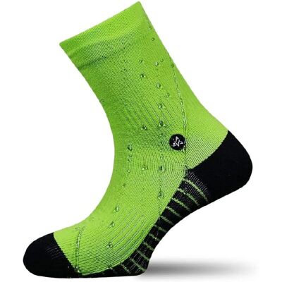 Chaussettes Imperméables Jaunes Verjari - Type Trail - Publicité Chaussettes Imperméables Jaunes Verjari - Type Trail - Publicité