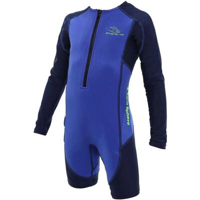 Muta in neoprene blu UV50+ Aqua Sphere per bambini - Maniche lunghe, gambe lunghe Muta in neoprene blu UV50+ Aqua Sphere per bambini - Maniche lunghe, gambe lunghe