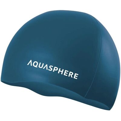 Aqua Sphere Aquasphere Dunkelgrüne Silikon Schwimmkappe - Triathlon Erwachsene Aqua Sphere Aquasphere Dunkelgrüne Silikon Schwimmkappe - Triathlon Erwachsene