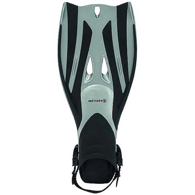 Aqua Lung Fizz Jr Graue/Schwarze Schwimmflossen - Badeszubehör Aqua Lung Fizz Jr Graue/Schwarze Schwimmflossen - Badeszubehör