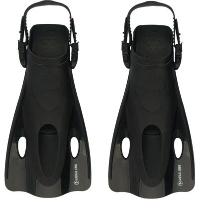Pinne snorkeling Twister Aqualung - Nero - Perfette per viaggi Pinne snorkeling Twister Aqualung - Nero - Perfette per viaggi