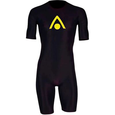 Aquasphere Shorty Racer Speed Noir - Combinaison en néoprène - Publicité Aquasphere Shorty Racer Speed Noir - Combinaison en néoprène - Publicité