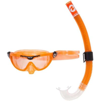 Aqua Lung Schnorchelset - Orange/Schwarz - Unisex Aqua Lung Schnorchelset - Orange/Schwarz - Unisex
