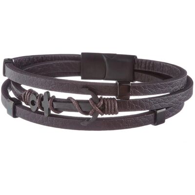 Geographical Norway Armband - Schwarz - 21 cm - Armbänder Geographical Norway Armband - Schwarz - 21 cm - Armbänder