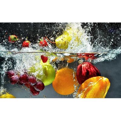 Hexoa Table de cocktail de fruits - Multicolore - 80x50cm - Table de cocktail de fruits - Publicité Hexoa Table de cocktail de fruits - Multicolore - 80x50cm - Table de cocktail de fruits - Publicité