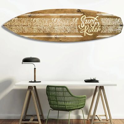 Hexoa Modèle Surf rider - Planche de surf décorative - Publicité Hexoa Modèle Surf rider - Planche de surf décorative - Publicité