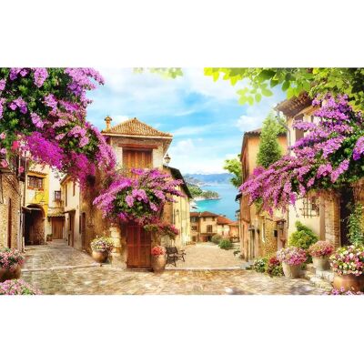 Hexoa Image paysage - 80x50cm - Multicolore, sans cadre - Art - Publicité Hexoa Image paysage - 80x50cm - Multicolore, sans cadre - Art - Publicité