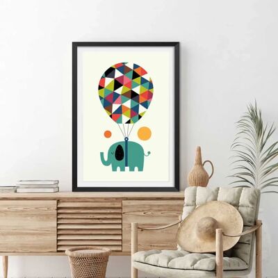 Hexoa - Poster - Multicolor - 60x90 - Poster - Publicité Hexoa - Poster - Multicolor - 60x90 - Poster - Publicité