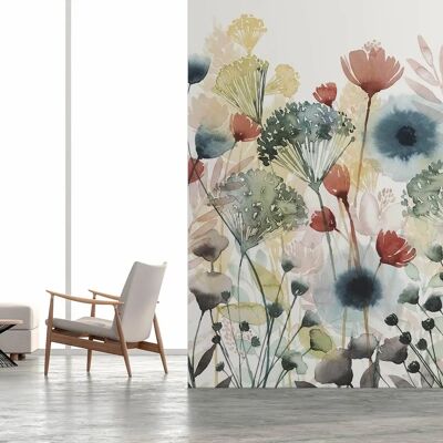Hexoa Bouquet de fleurs des champs papier peint - Décoration murale - Publicité Hexoa Bouquet de fleurs des champs papier peint - Décoration murale - Publicité