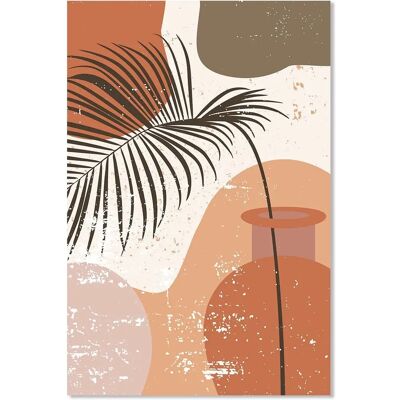 Affiche d'Art Organique Hexoa - 40x60cm - Fabriqué en France Orange - Affiche d'Art - Publicité Affiche d'Art Organique Hexoa - 40x60cm - Fabriqué en France Orange - Affiche d'Art - Publicité