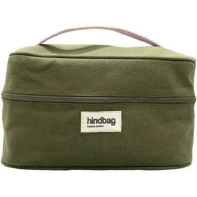 Hindbag Olive GOTS Certified Vanity Bag - Vanity Bag Hindbag Olive GOTS Certified Vanity Bag - Vanity Bag