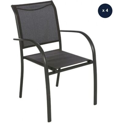 HESPERIDE Piazza Fauteuil de jardin gris 3 places - Publicité HESPERIDE Piazza Fauteuil de jardin gris 3 places - Publicité