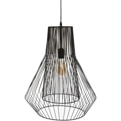 Atmosphera - Zania - Noir - Hauteur 52 cm - Suspension - Publicité Atmosphera - Zania - Noir - Hauteur 52 cm - Suspension - Publicité