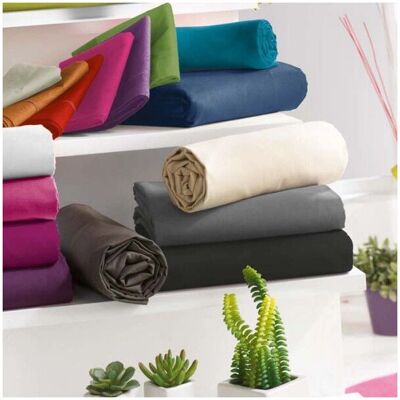 UNIVERS DECOR - Turquoise 200x200 - 100% coton - Publicité UNIVERS DECOR - Turquoise 200x200 - 100% coton - Publicité