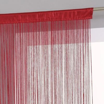 Rideau Atmosphera Rouge 90x200cm - Cloison de pièce - Publicité Rideau Atmosphera Rouge 90x200cm - Cloison de pièce - Publicité