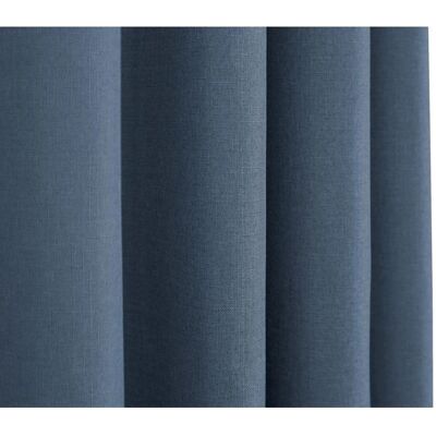 UNIVERS DECOR Moonlight Bleuet - Rideaux Effet Lin - Publicité UNIVERS DECOR Moonlight Bleuet - Rideaux Effet Lin - Publicité