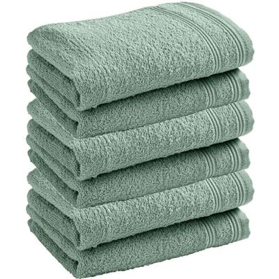 UNIVERS DECOR Menthe Lot de 6 Serviettes Invité - Serviettes Invitées - Publicité UNIVERS DECOR Menthe Lot de 6 Serviettes Invité - Serviettes Invitées - Publicité