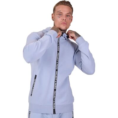 Project X Paris Hemelblauwe Hoodie - Met trekkoord Project X Paris Hemelblauwe Hoodie - Met trekkoord