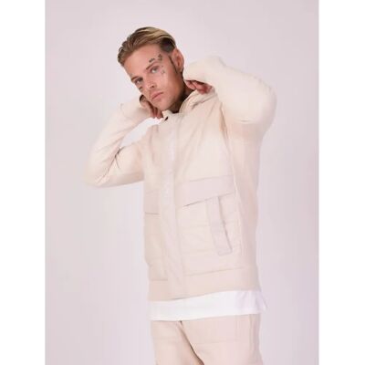 Project X Paris Elfenbein S Kapuzenjacke - Mann Project X Paris Elfenbein S Kapuzenjacke - Mann