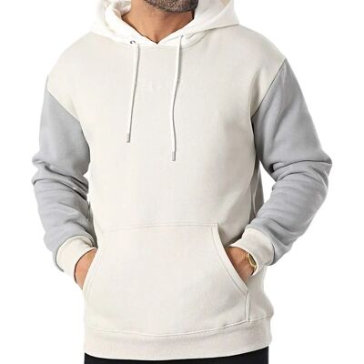 Project X Paris Graue Hoodie - Rippabschluss - Signaturlogo - Baumwoll-Polyester-Mischung - Kapuzenpullover Project X Paris Graue Hoodie - Rippabschluss - Signaturlogo - Baumwoll-Polyester-Mischung - Kapuzenpullover
