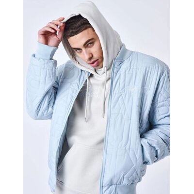Project X Paris Blau-Grau Steppjacke - S Project X Paris Blau-Grau Steppjacke - S