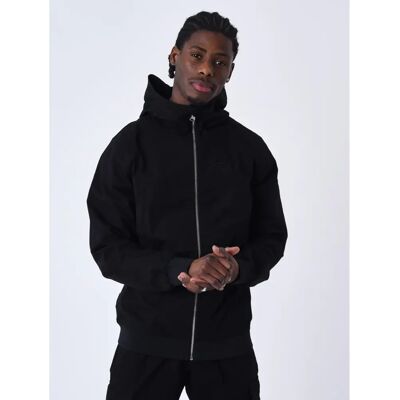 Project X Paris Black Hooded Jogging Jacket - Basic Type Project X Paris Black Hooded Jogging Jacket - Basic Type