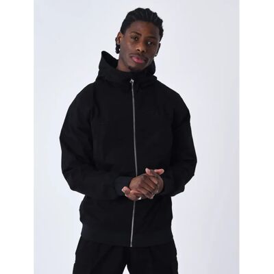 Project X Paris Schwarze Kapuzen-Joggingjacke - Mann Project X Paris Schwarze Kapuzen-Joggingjacke - Mann