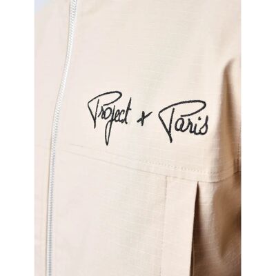 Project X Paris Ivory Hoodie - Kapuzen-Joggingjacke Project X Paris Ivory Hoodie - Kapuzen-Joggingjacke