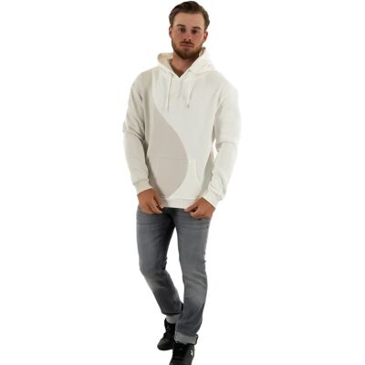 Sweat à capuche - Taille M - Greige - Style vague - Project X Paris - Publicité Sweat à capuche - Taille M - Greige - Style vague - Project X Paris - Publicité