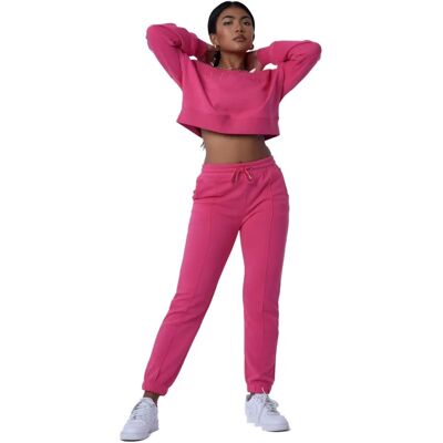 Project X Paris Fuchsia Basic Elastische Jogginghose - Jogginghose Project X Paris Fuchsia Basic Elastische Jogginghose - Jogginghose