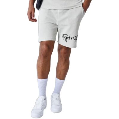 Project X Paris Pantalones cortos Waffle Essentials - Gris - Talla L Project X Paris Pantalones cortos Waffle Essentials - Gris - Talla L