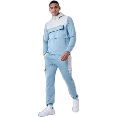 Project X Paris Blau-Grau Cargo Jogger - Jogger bottoms Project X Paris Blau-Grau Cargo Jogger - Jogger bottoms