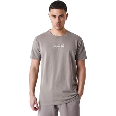 T-shirt Project X Paris Taupe S Rayure épaule - Publicité T-shirt Project X Paris Taupe S Rayure épaule - Publicité