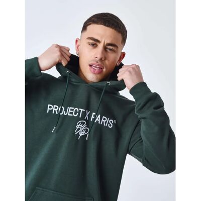 Project X Paris Grüner Kapuzenpullover - Hooded Sweatshirt Project X Paris Grüner Kapuzenpullover - Hooded Sweatshirt