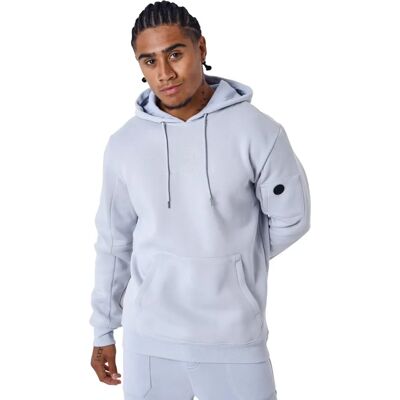 Sweat à Capuche techwear bleu glacier XL - Project X Paris - Publicité Sweat à Capuche techwear bleu glacier XL - Project X Paris - Publicité