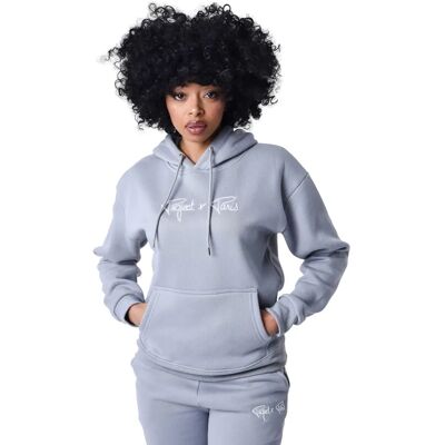 Sweat à capuche gris clair femme - S - Project X Paris - Publicité Sweat à capuche gris clair femme - S - Project X Paris - Publicité