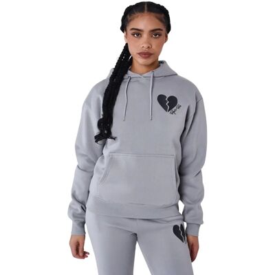 Project X Paris XS Hellgrau Hoodie - Kapuzenpullover Project X Paris XS Hellgrau Hoodie - Kapuzenpullover